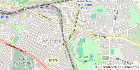 Map of Liverpool