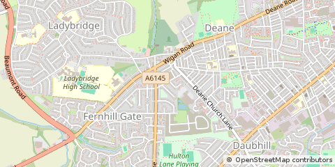 Map of Bolton