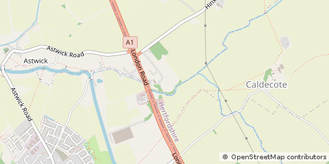 Map of Baldock