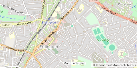 Map of Birmingham