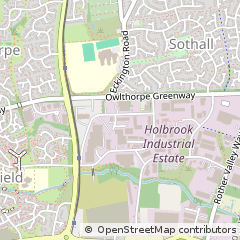 Map of Sheffield