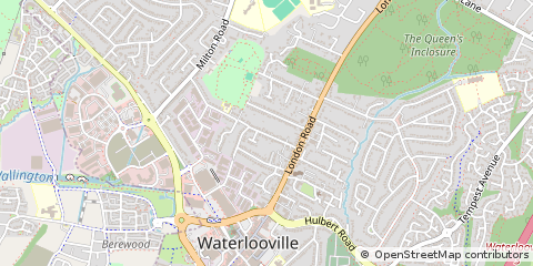 Map of Waterlooville, Hampshire
