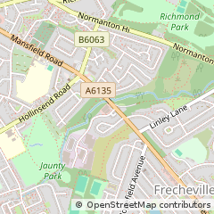 Map of Sheffield