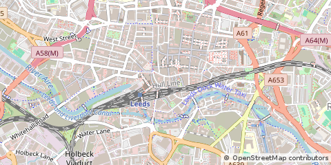 Map of Leeds