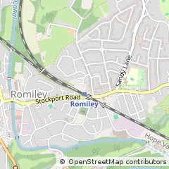 Map of Lymm, Cheshire