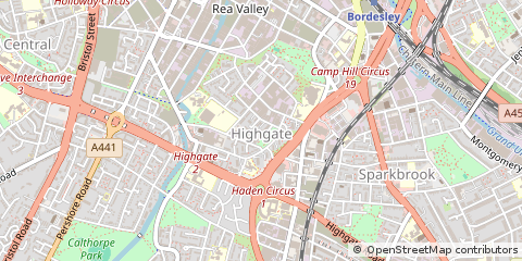 Map of Birmingham
