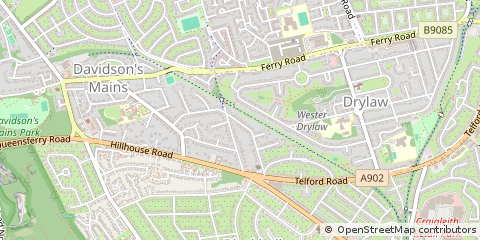 Map of Edinburgh
