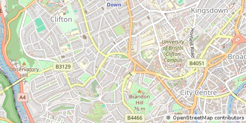 Map of Bristol