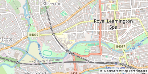 Map of Leamington SPA