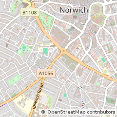 Map of Norwich, Norfolk