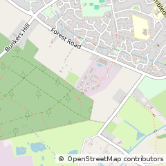 Map of Denmead, Hampshire