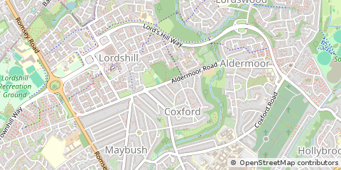 Map of Southampton