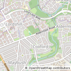 Map of Southampton