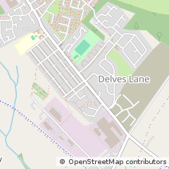 Map of Consett, County Durham