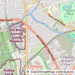 Map of Dudley