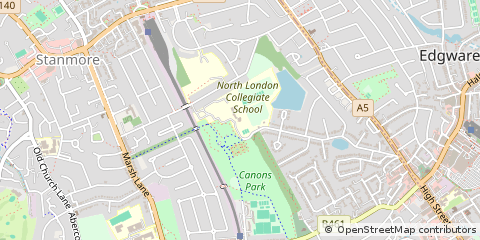 Map of Edgware