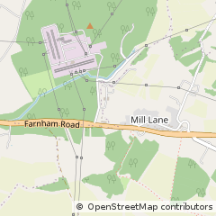 Map of Crondall, Farnham