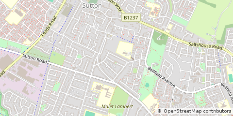 Map of Hull