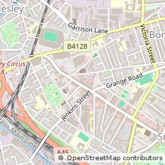 Map of Birmingham, West Midlands
