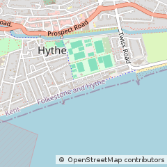 Map of Hythe