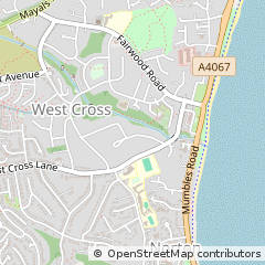 Map of Swansea