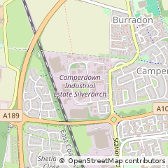 Map of Newcastle Upon Tyne
