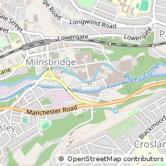 Map of Huddersfield
