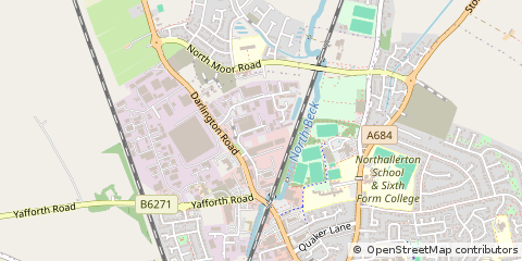 Map of Northallerton