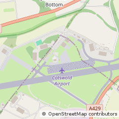 Map of Cirencester, Gloucestershire