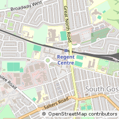 Map of Newcastle Upon Tyne