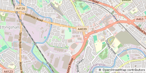 Map of Wolverhampton