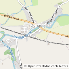 Map of Greystone Press,caulside Drive,, Antrim