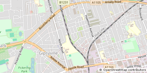 Map of Hull