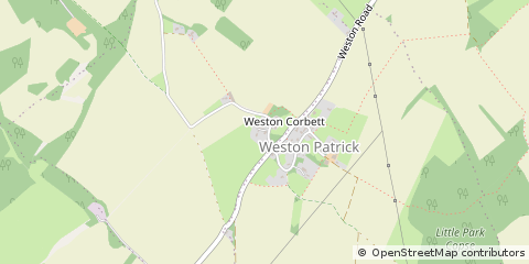 Map of Basingstoke, Hampshire