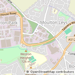 Map of Northampton