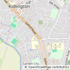Map of Kidlington