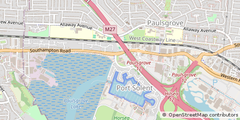Map of Portsmouth, Hampshire