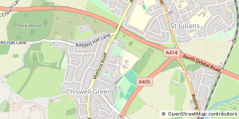 Map of ST. Albans