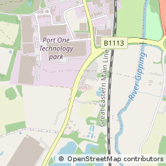 Map of Ipswich, Suffolk