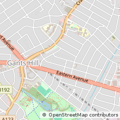 Map of Ilford