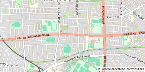 Map of Manchester