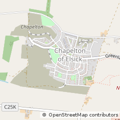 Map of Stonehaven, Kincardineshire
