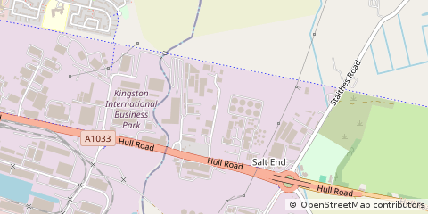 Map of Hull, East Yorkshire