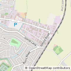 Map of Clacton, Essex