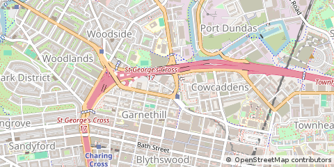 Map of Glasgow