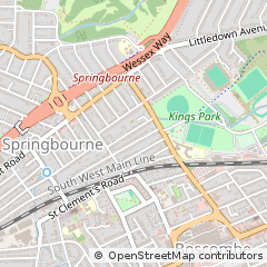 Map of Bournemouth