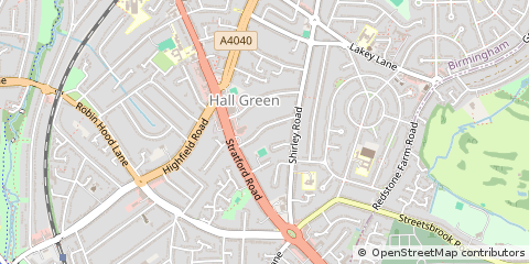 Map of Birmingham