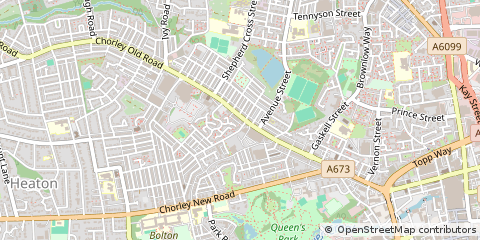 Map of Bolton