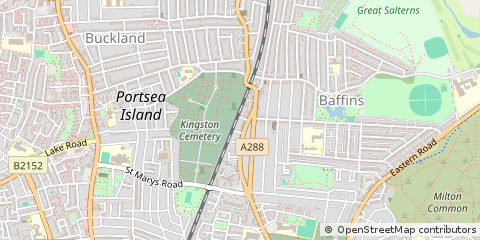 Map of Portsmouth, Hampshire