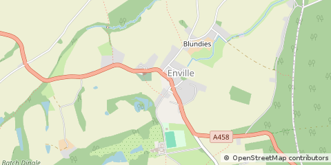 Map of Stourbridge, West Midlands